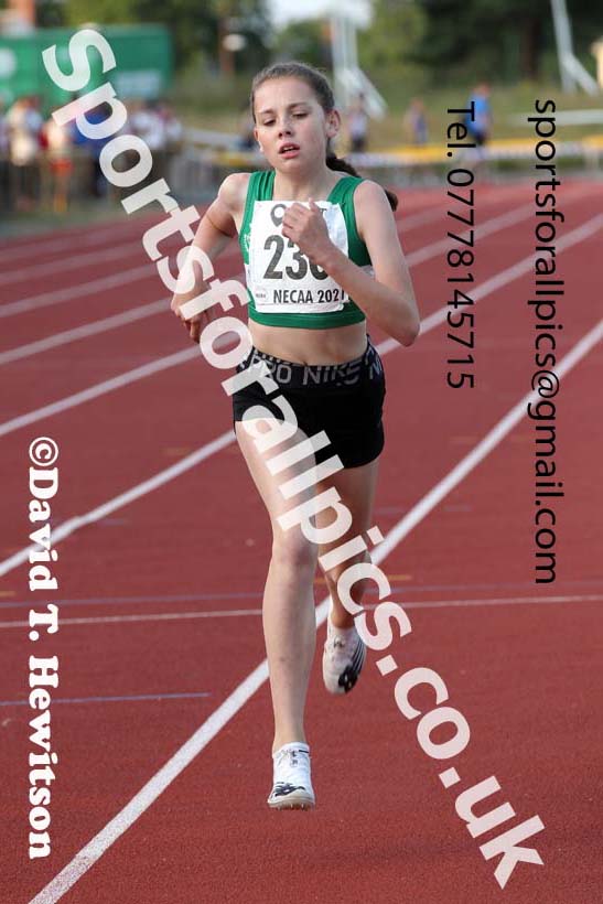 1500 metres, 2021 North East Grand Prix 5, Monkton, Wednesday, July 21st. Photo: David T. Hewitson/Sports for All Pics